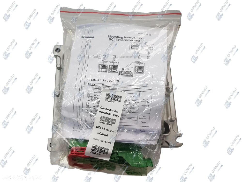 STEROWNIK MODUŁ ZABUDOWY BCI SCANIA R 2490123 - 5