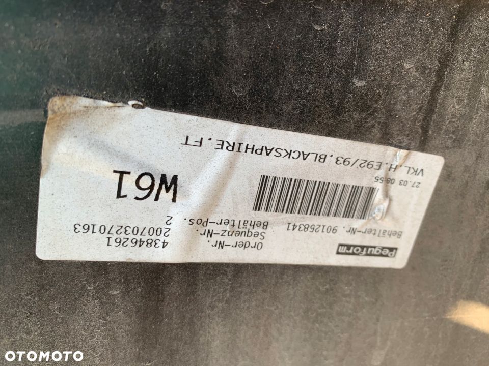 ZDERZAK TYLNY BLACK SAPPHIRE 475 BMW E92 E93 - 7