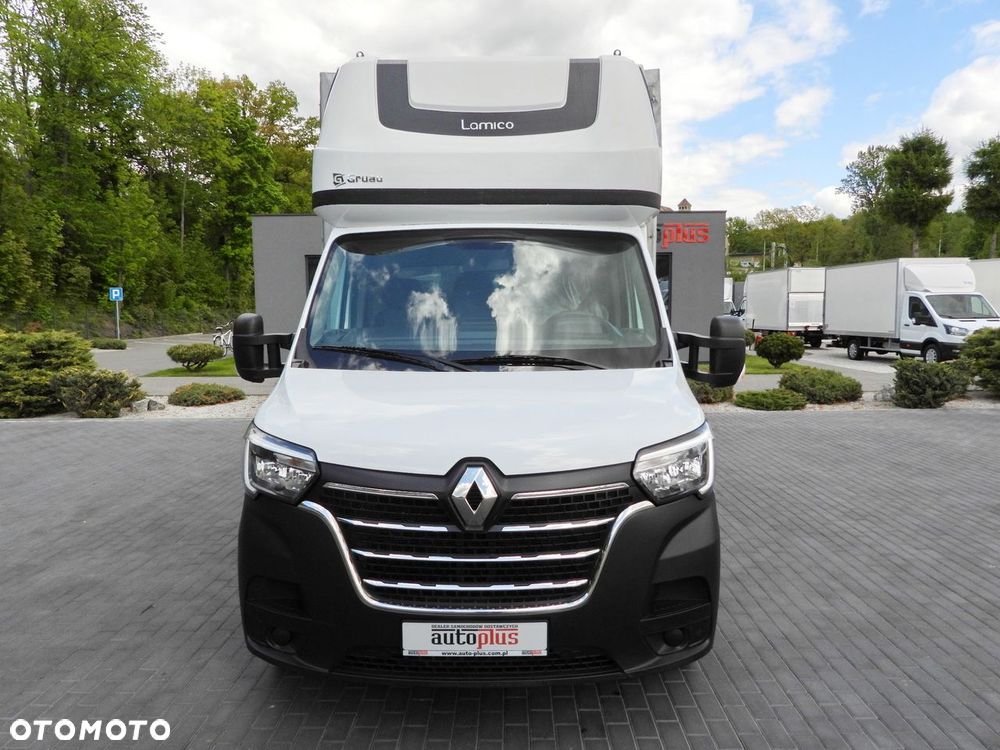 Renault MASTER  PLANDEKA 10 PALET WEBASTO TEMPOMAT LEDY PNEUMATYKA KLIMATYZACJA  165KM - 6