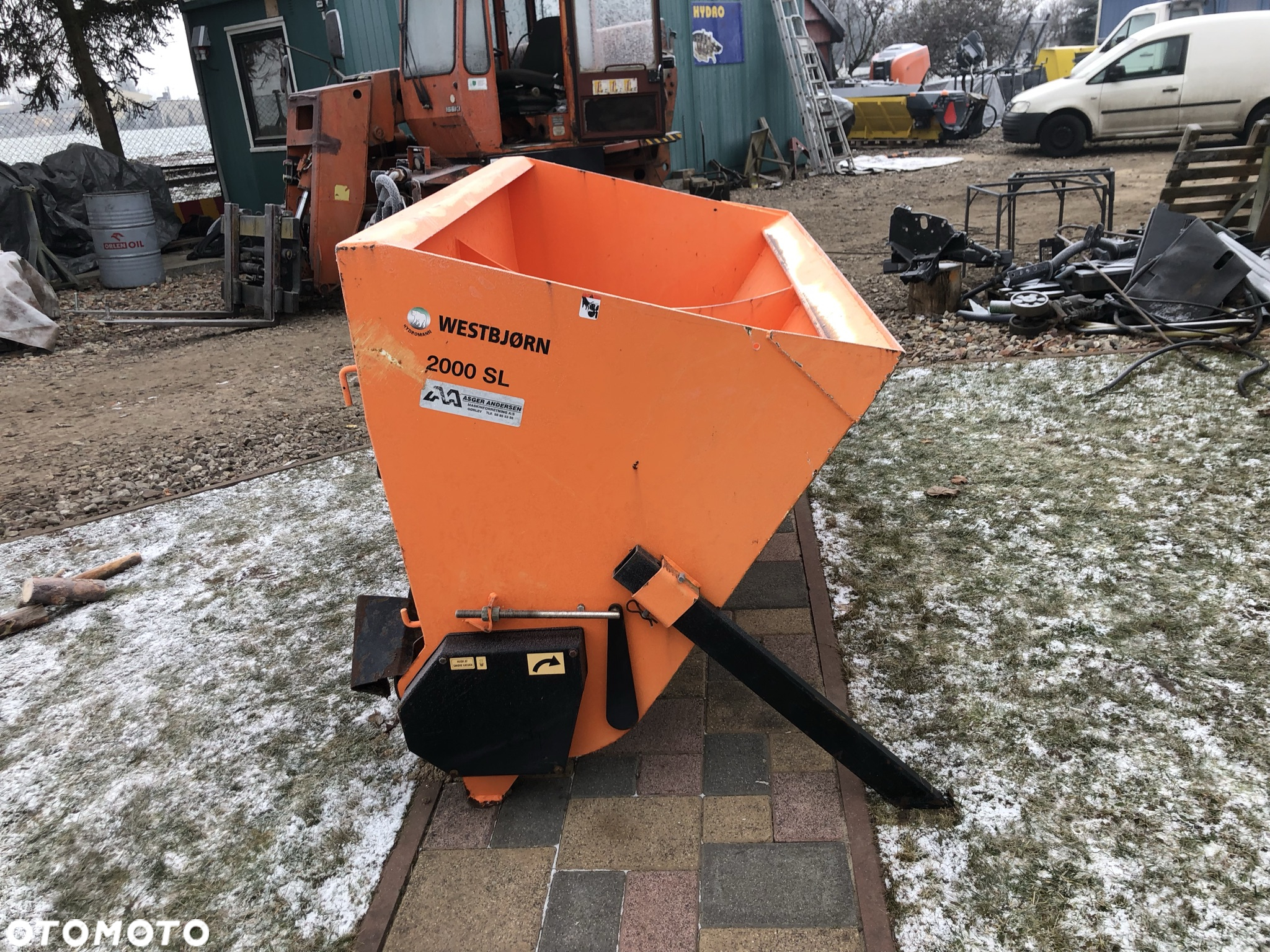 Hydromann Podwieszana Piaskarka Solarka zimowe utrzymanie Epoke posypywarka - 20