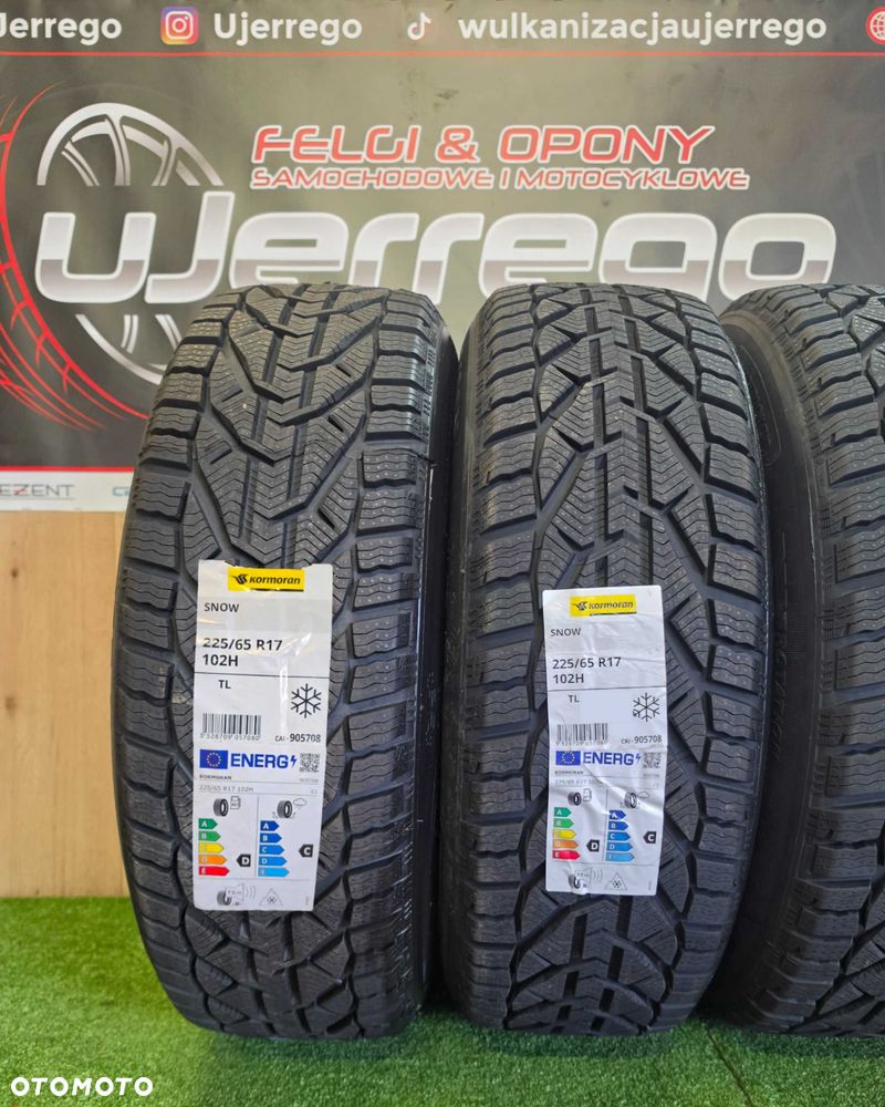 Koła zimowe RENAULT KOLEOS - 17x5x114,3 Kormoran Snow 225/65/R17 + TPMS - 4