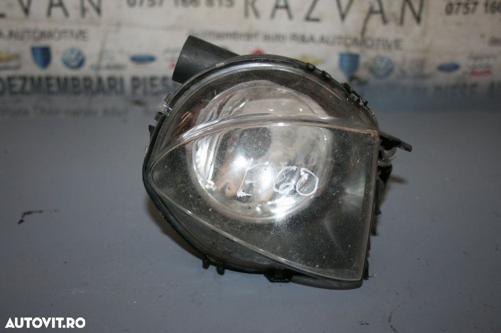 Proiector Ceata Bmw Seria 5 E60 E61 Livram Oriunde In Tara - 2
