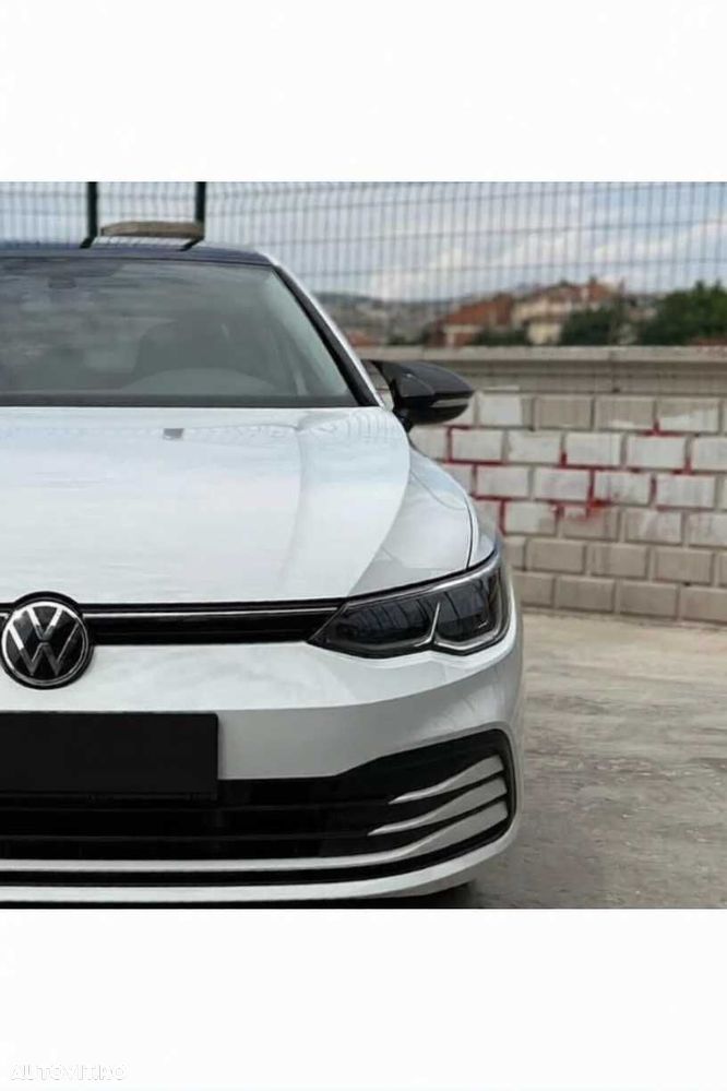 Set Capace Oglinzi Oglinda Batman Volkswagen Golf 8, M Style, Negru Lucios - 8