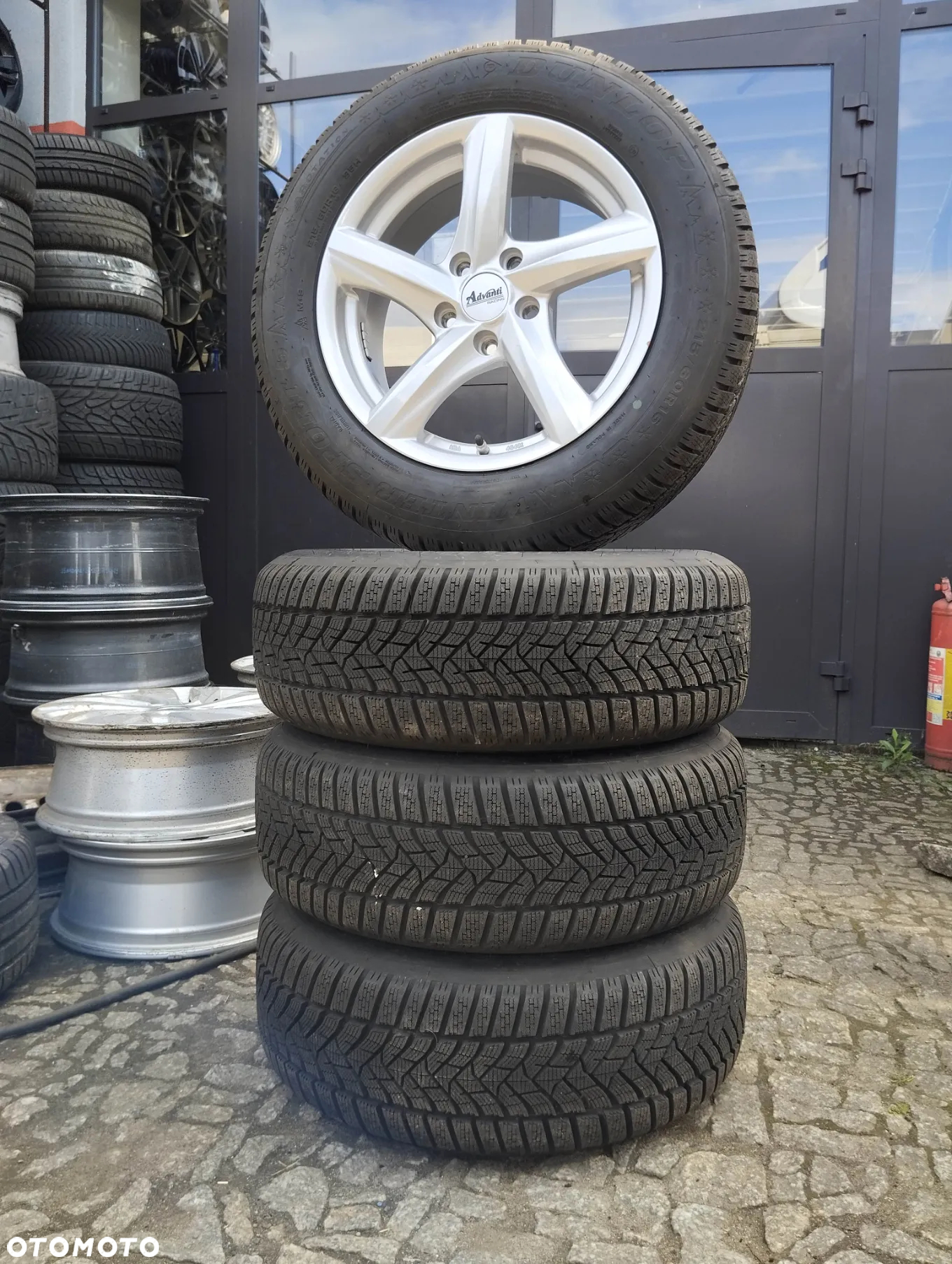 Koła zimowe do VW Passat B8 16'' 215 60 Dunlop 7J ET45 - 9