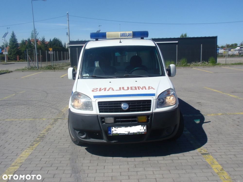 Fiat DOBLO 223/WAS, MAXI DŁUGI LONG SPECJALNY SANITARNY KARETKA AMBULANS, F-VAT-23% - 7