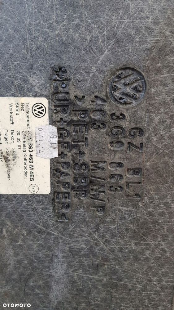 wykładzina bagażnika VW Passat B7 kombi - 9