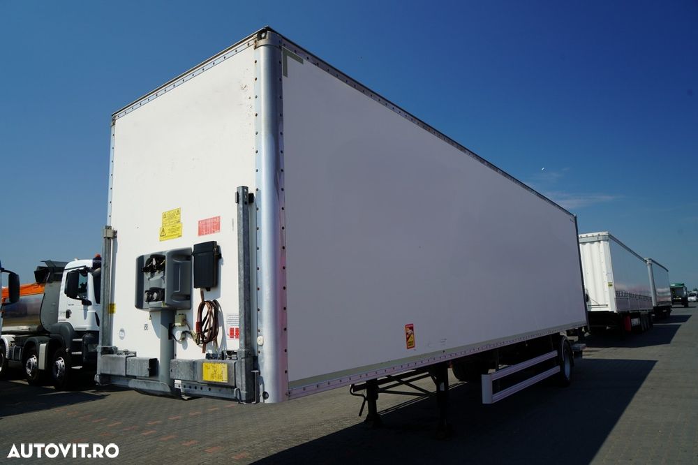 Fruehauf CONTAINER / DHOLLANDIA LIFT / PODEA RESISTENTĂ / - 4