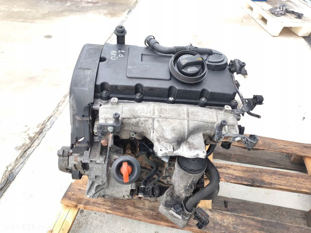 SILNIK BEZ OSPRZĘTU AUDI VW SEAT SKODA 2.0 TDI BKD ORYGINAŁ SPRAWNY ! - 6