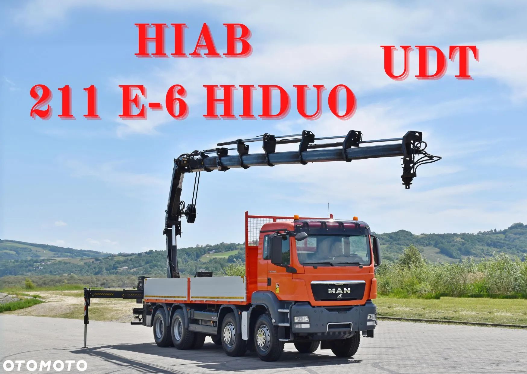 MAN TGS 35.440 * HIAB 211 E - 6 HIDUO + PILOT * 8x4 - 1
