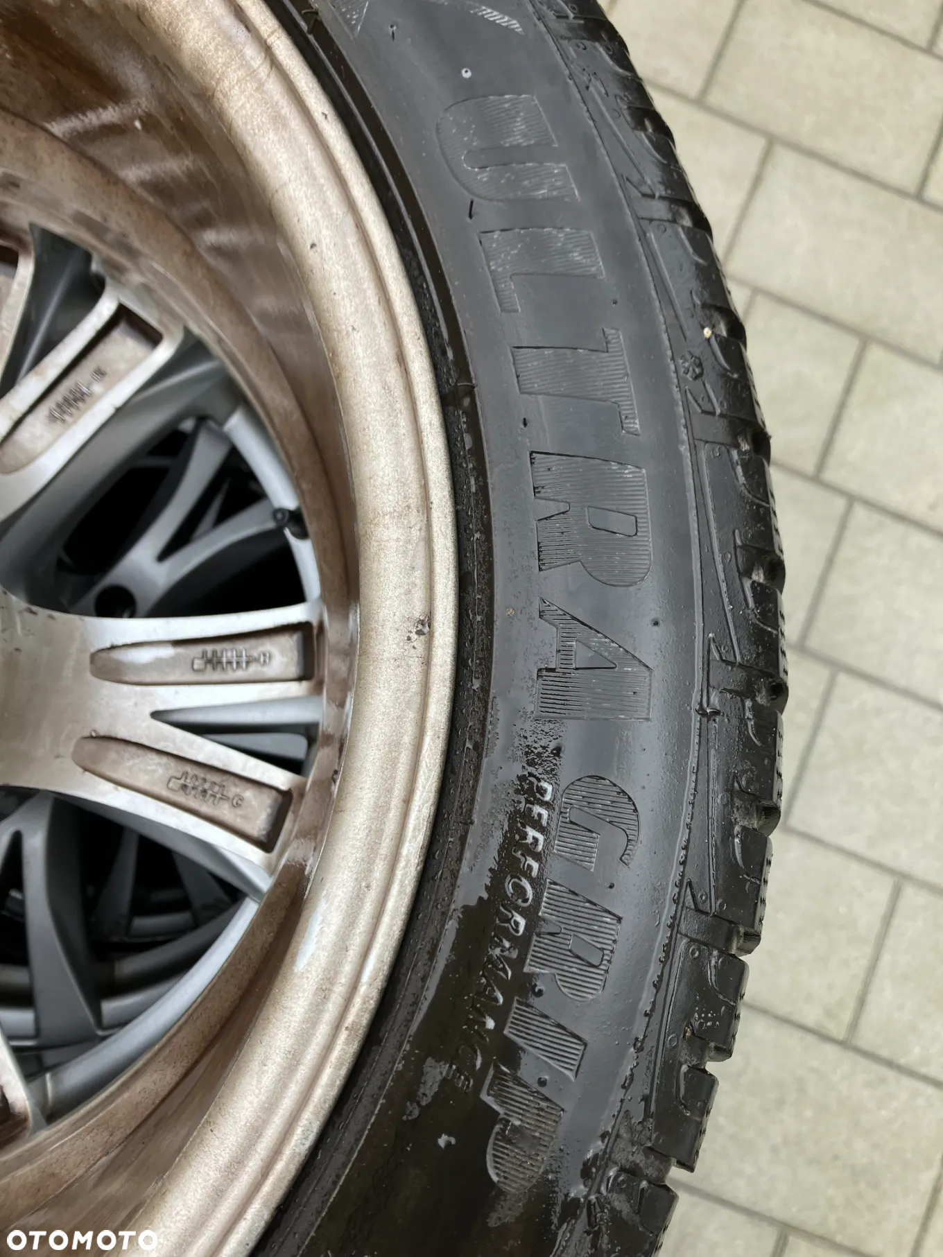 ALUFELGI KOŁA BMW E60 E61 X-DRIVE XD 17 CALI ET40 IS40 GOODYEAR ULTRAGRIP 245/45/17 ZIMA 5x120 KOŁA FELGI - 14