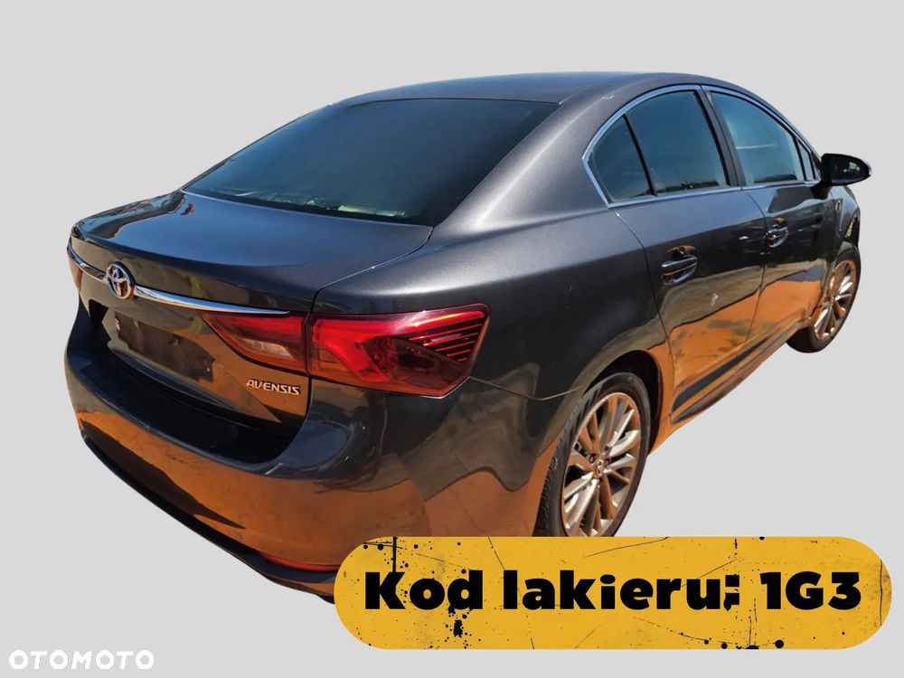 Toyota Avensis III 2017 Kod lakieru 1G3 Na części drzwi, zderzak, klapa bagażnika - 2