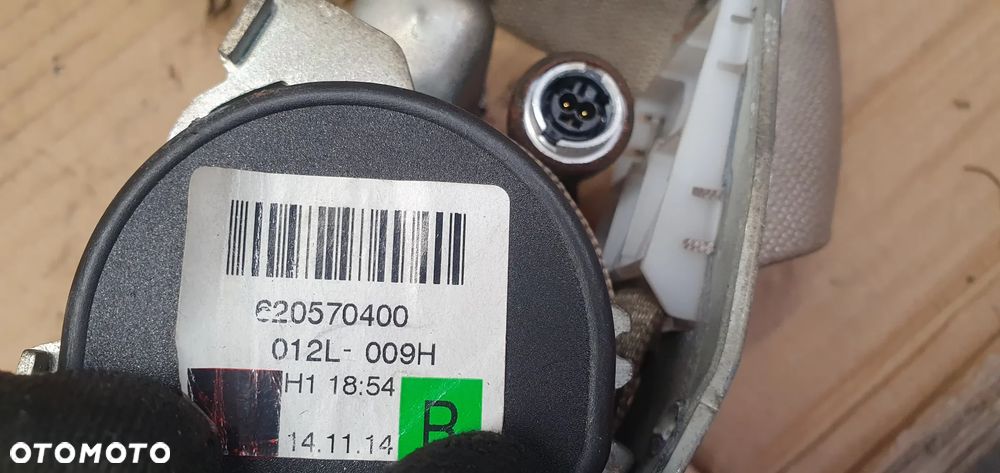 Pas bezpieczeństwa napinacz prawy tył Mercedes GL X166 W166 A16686010858 A1668601085 - 5