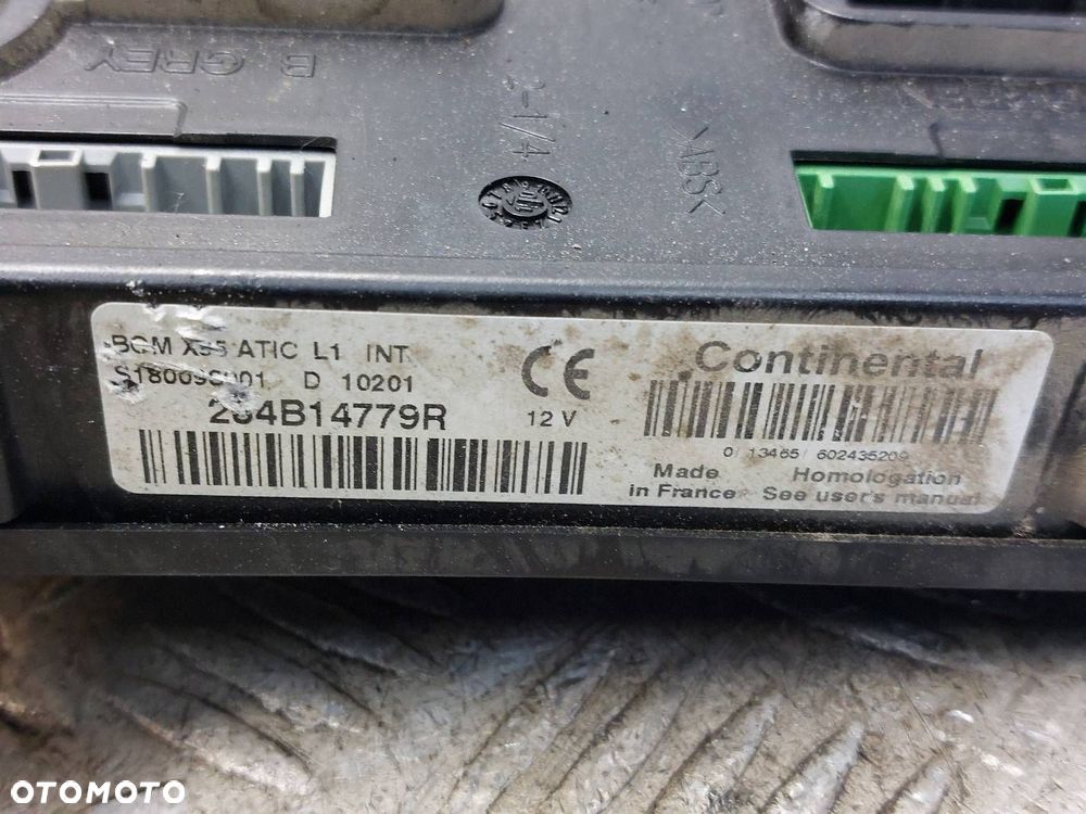 ZESTAW STARTOWY RENAULT MEGANE III 1.5 DCI 237100120R 284B61871R 284B14779R - 5
