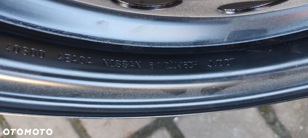 FELGI STALOWE 5x114.3 6.5Jx16 CALI ET40 NISSAN QUASHQAI JAK NOWE RENAULT KADIAR SCENIC MEGANE 1 SZTUKA JEDNA - 4