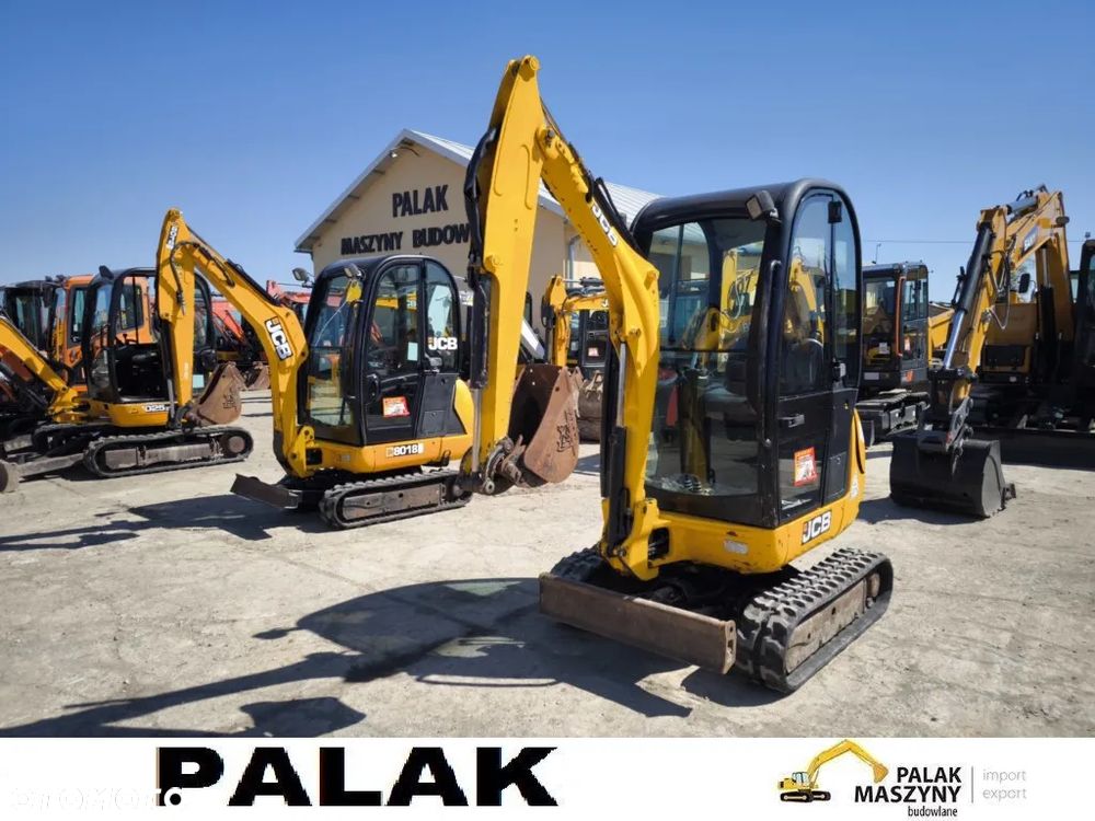 JCB Mini koparka JCB 8018, , 2009 rok - 2