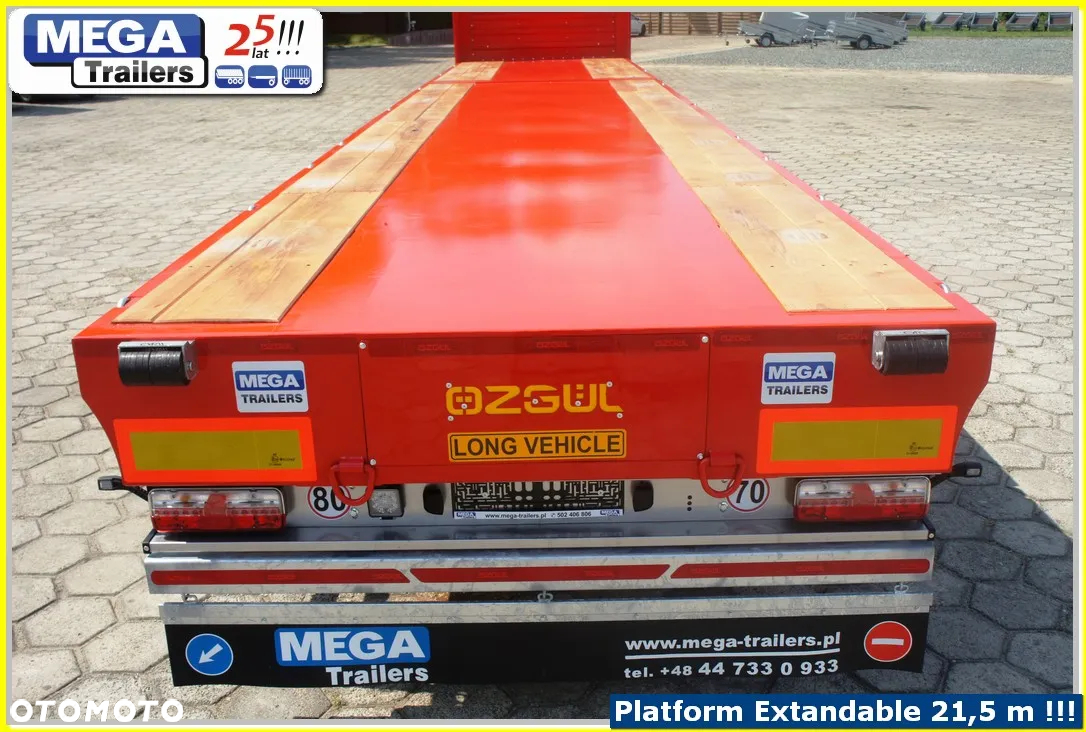 Inny TELEMEGA wysuw 7.50 m, 3 osie, ADR EX3- MEGA Trailers!! - 11