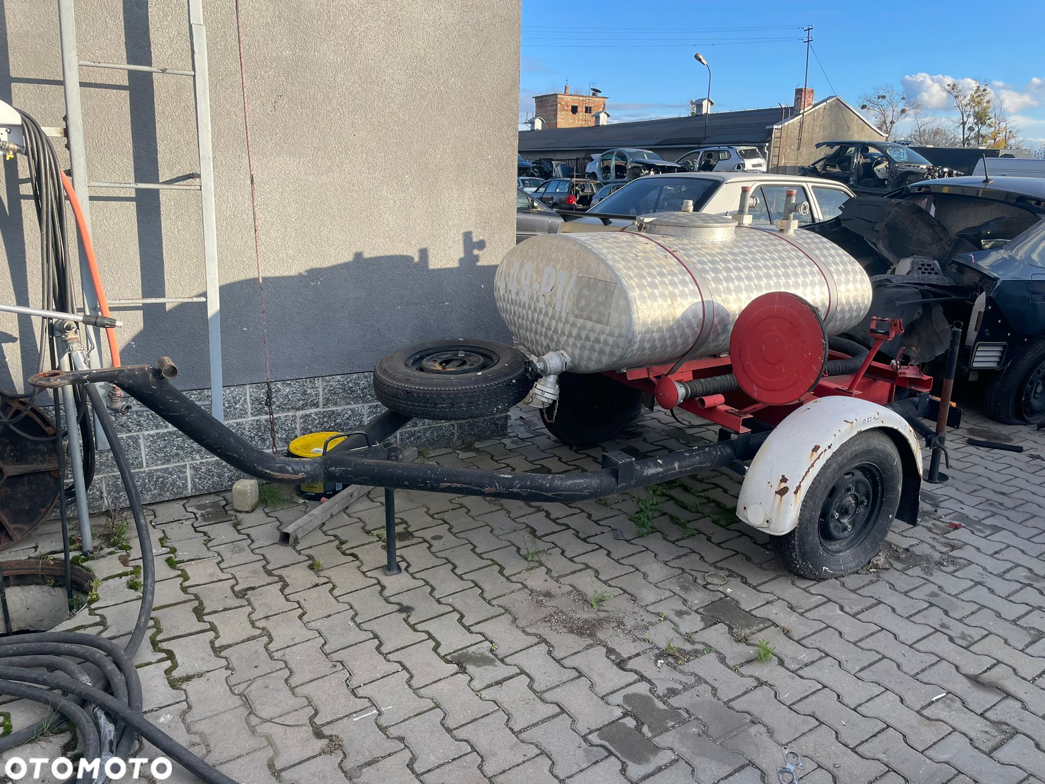 Feuerloschgeratewerk Przyczepka Strażacka Zbiornik 500L - 1