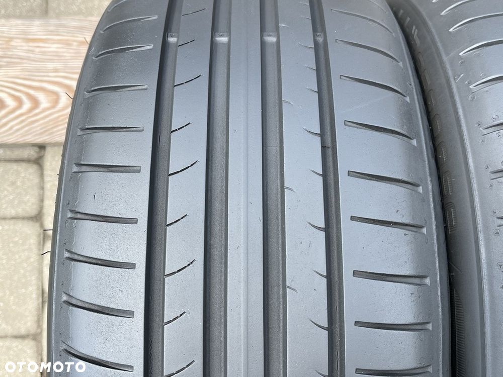 DWIE LETNIE OPONY DUNLOP 205/55 R16 91W  6,5 MM BIEŻNIKA LATO R16 - 3