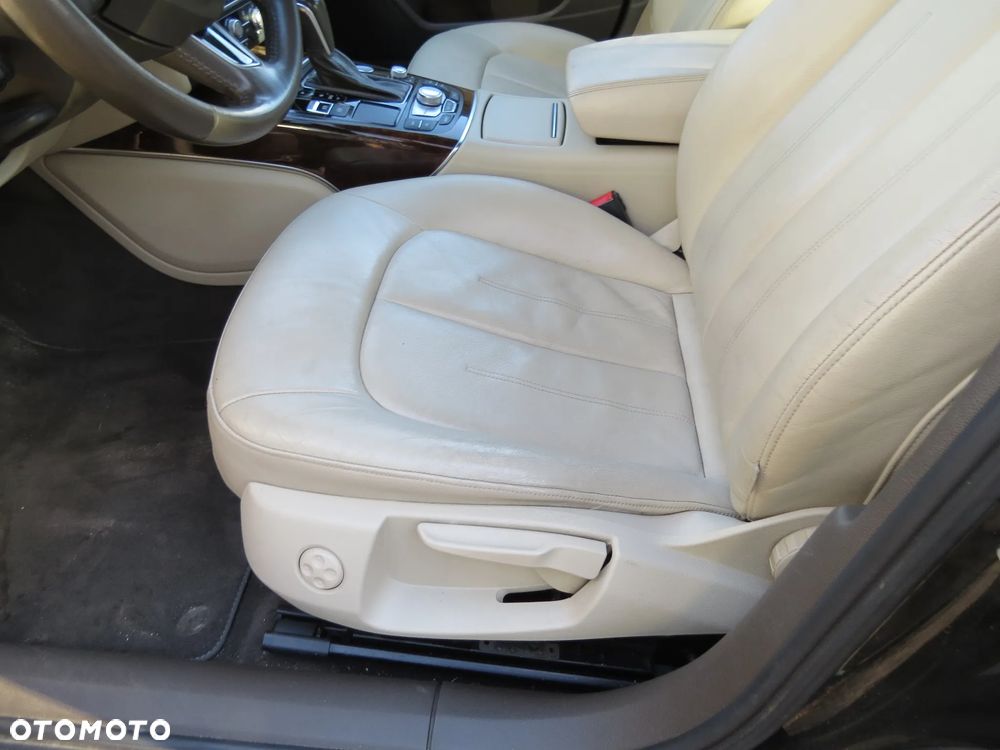 FOTELE SIEDZENIA SKÓRA BEŻ KOMPLET EUROPA SEDAN AUDI A6 C7 4G - 3