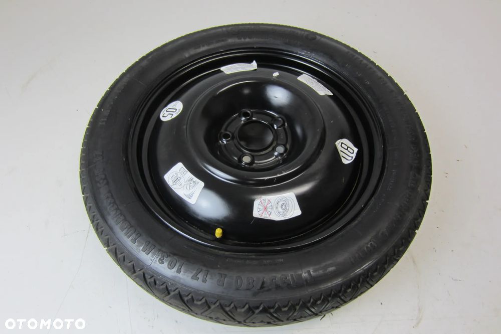 KOŁO DOJAZDOWE 17 CITROEN-C4 C5 BERLINGO PEUGEOT RIFTER TRAVELLER PARTNER  508 308 5008-3008 -OPEL CROSLAND X  TOYOTA PROACE5X108