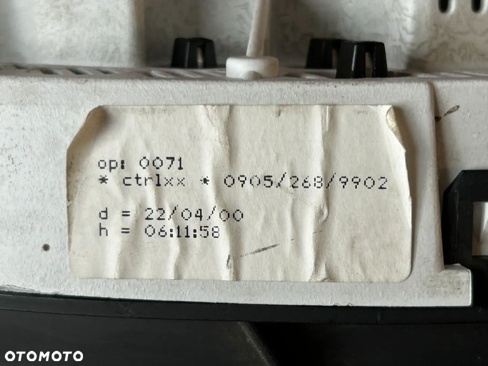 LICZNIK PRĘDKOŚCIOMIERZ MERCEDES A-KLASA W168 A1685404811 - 6