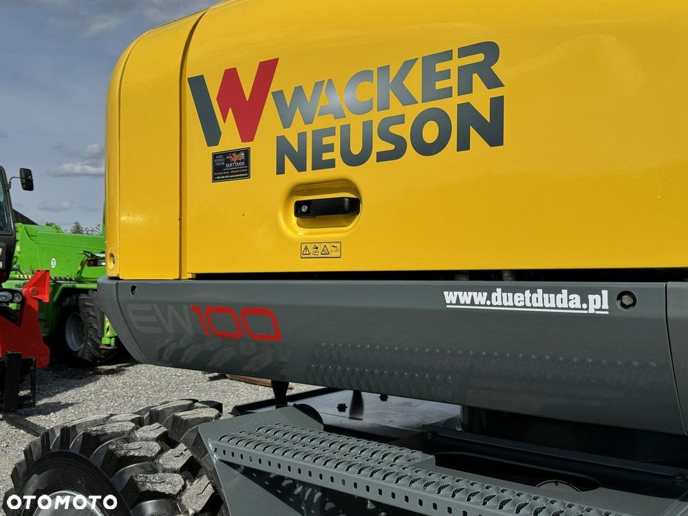 Wacker Neuson Neuson EW100 Pług + Podpory 10 ton Szybkozłącze Klimatyzacja - 24