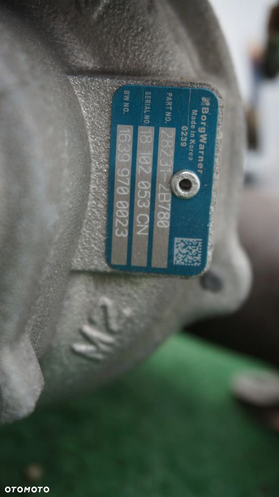 Hyundai Kona 1.6 T-GDI nastawnik turbosprezarka 28231-2B780 - 4