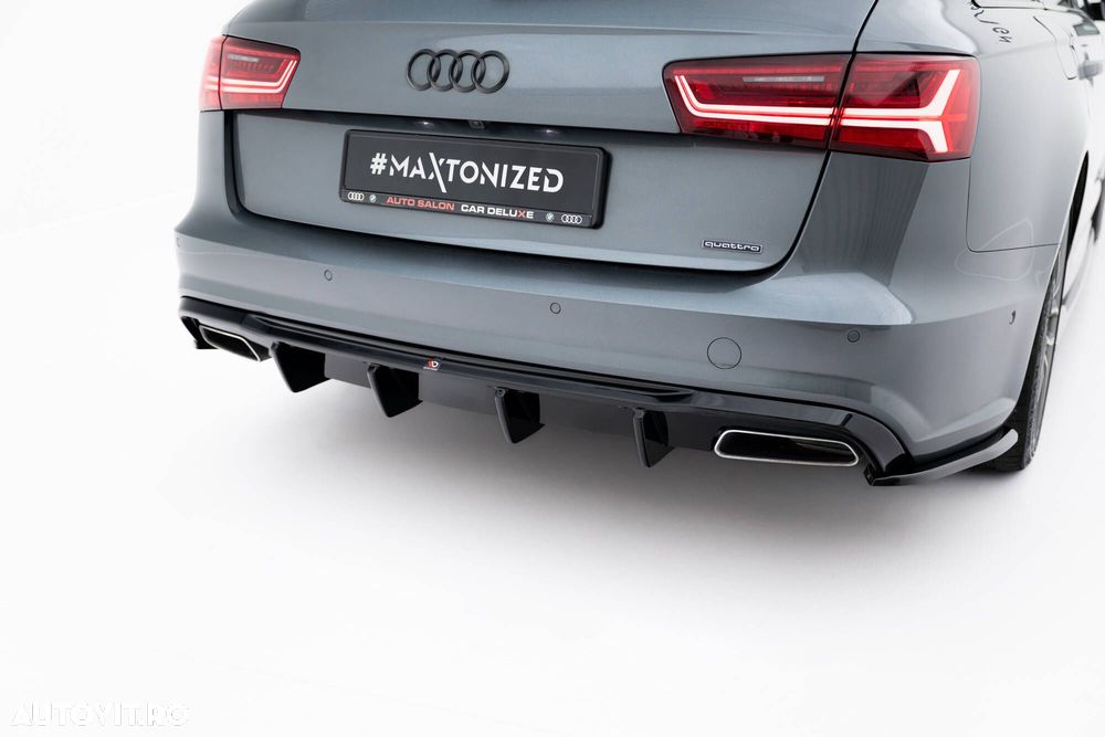 Difuzor Bara Spate compatibil cu Audi A6 4G S-Line Maxton Design - 2