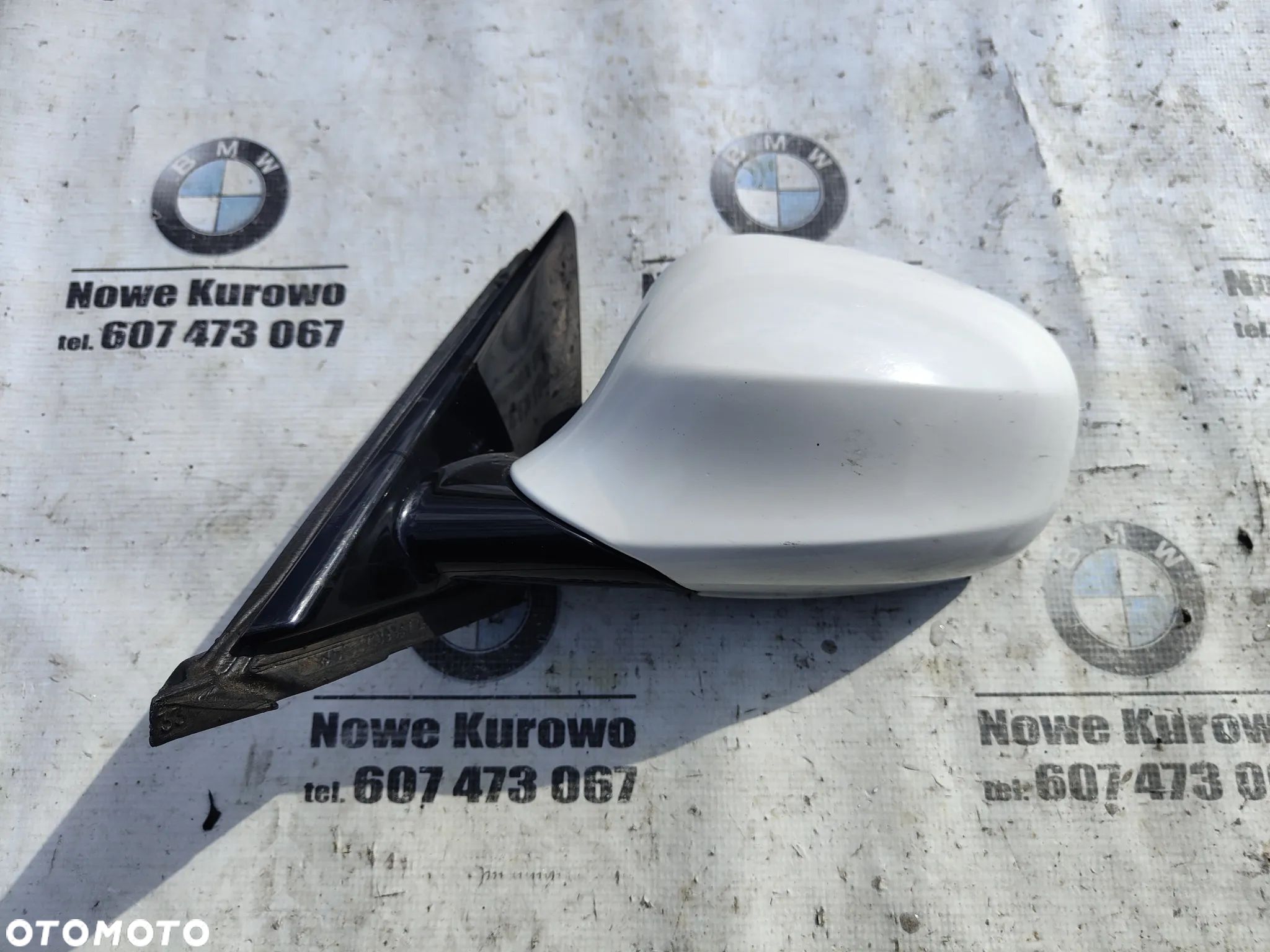 BMW E90 E91 LCI lifting Lusterko lewe M-Pakiet Alpinweiss 5 pin - 1