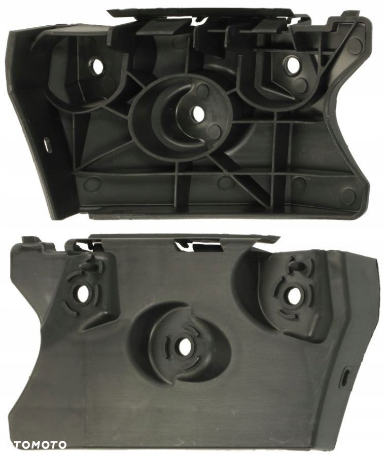 SEAT ALTEA TOLEDO 2004-2015 ślizg mocowanie uchwyt zderzaka PRZÓD PRAWY - 1