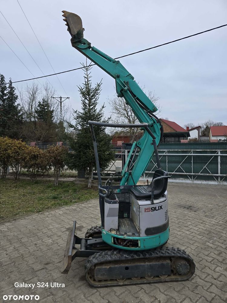 Kubota IHI is9ux Japonska minikoparka Oryginalna po serwisie 1 tona 1653 moto godziny Yanmar Film - 2
