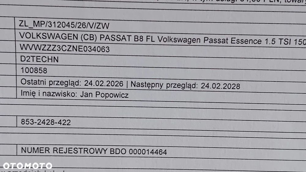 Volkswagen Passat 1.5 TSI EVO Essence DSG - 37