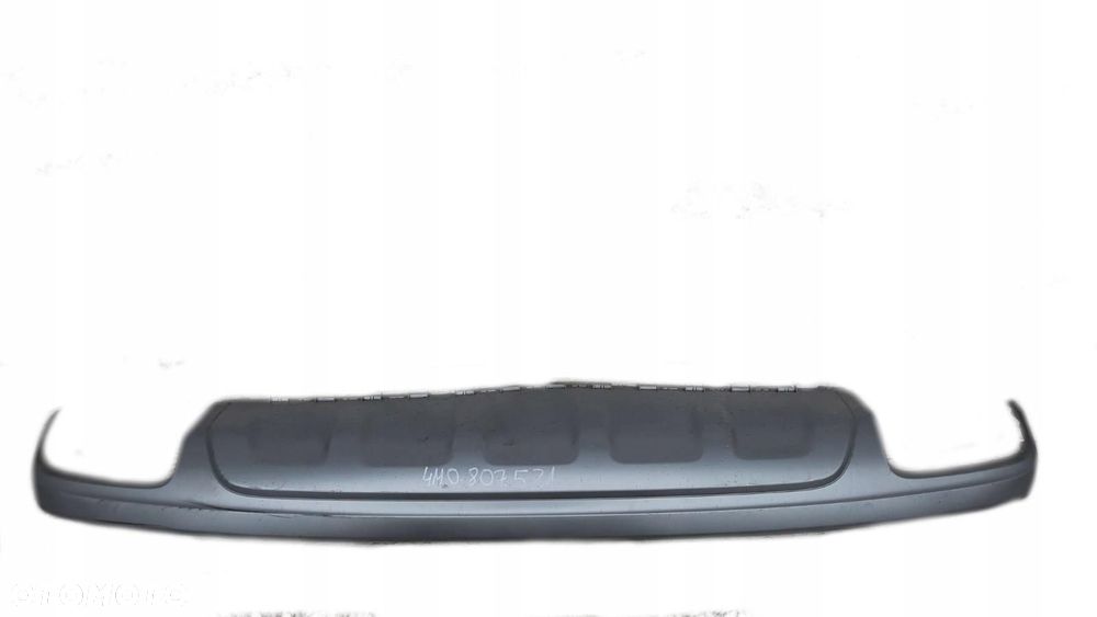 AUDI Q7 4M S-LINE SPOILER DOKŁADKA ZDERZAKA DYFUZOR TYŁ 4M0807521 - 9