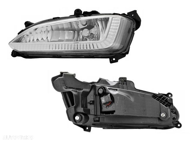 Proiector ceata Hyundai Santa Fe (Dm), 05.2012-, stanga/dreapta, Fata, H8, OEM/OES - 1
