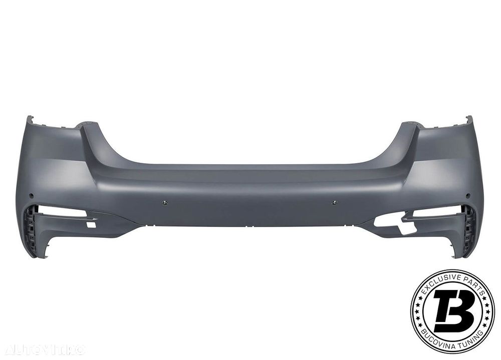 Pachet Exterior compatibil cu BMW Seria 5 G30 conversie la G30 LCI M5 Design - 11