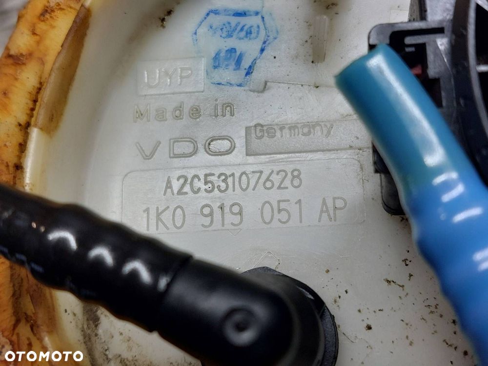 POMPKA PALIWA + PŁYWAK SEAT ALTEA I 1.6 8V 1K0919051AP - 6