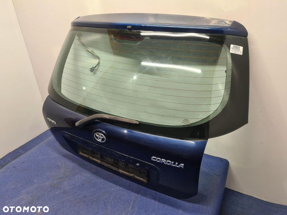 TOYOTA COROLLA E12 3D TYLNA KLAPA BAGAŻNIKA  8P4 - 6
