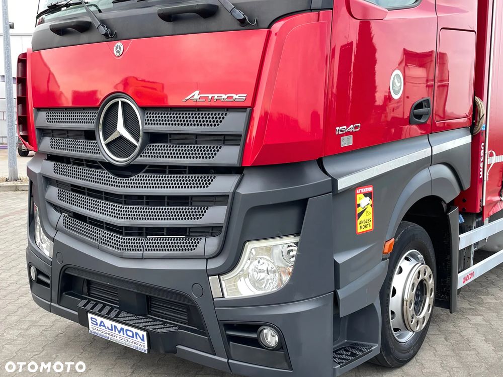 Mercedes-Benz ACTROS 1840 / ZESTAW TANDEM 120 M3 / MIRROR CAM / 7,75 M + 7,75 M / SALON PL - 12