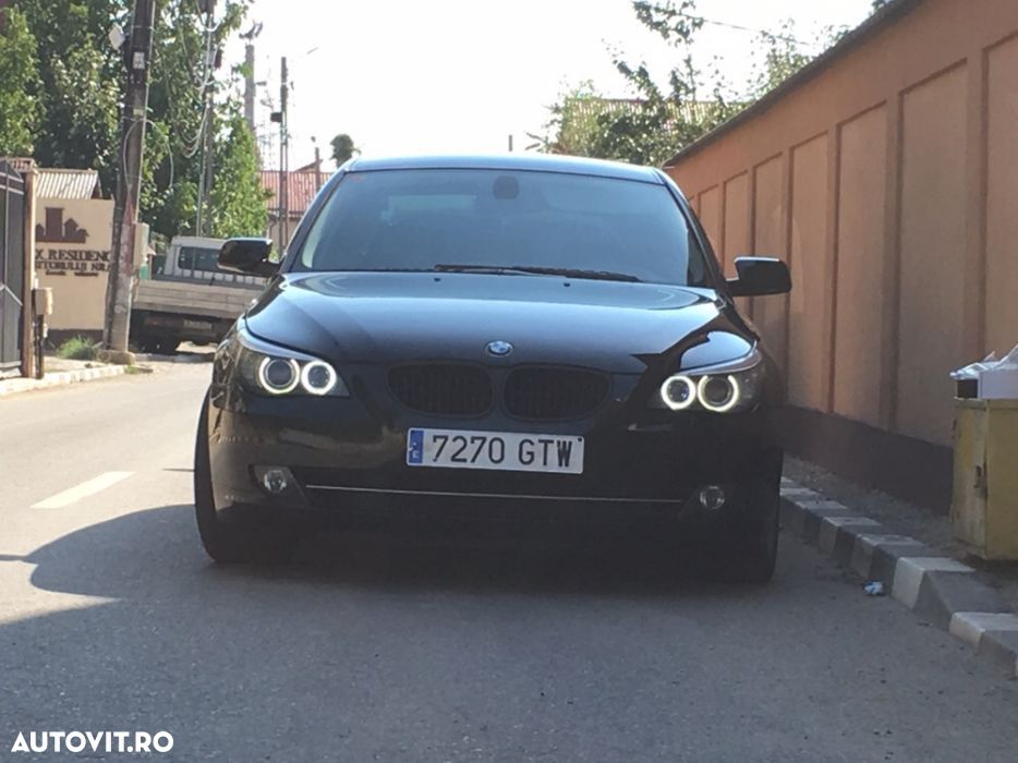Led marker Angel Eyes pentru BMW seria 5 e60 LCI Facelift H8 80W cree led  CALITATE PREMIUM ⭐️⭐️⭐️⭐️⭐️ - 2