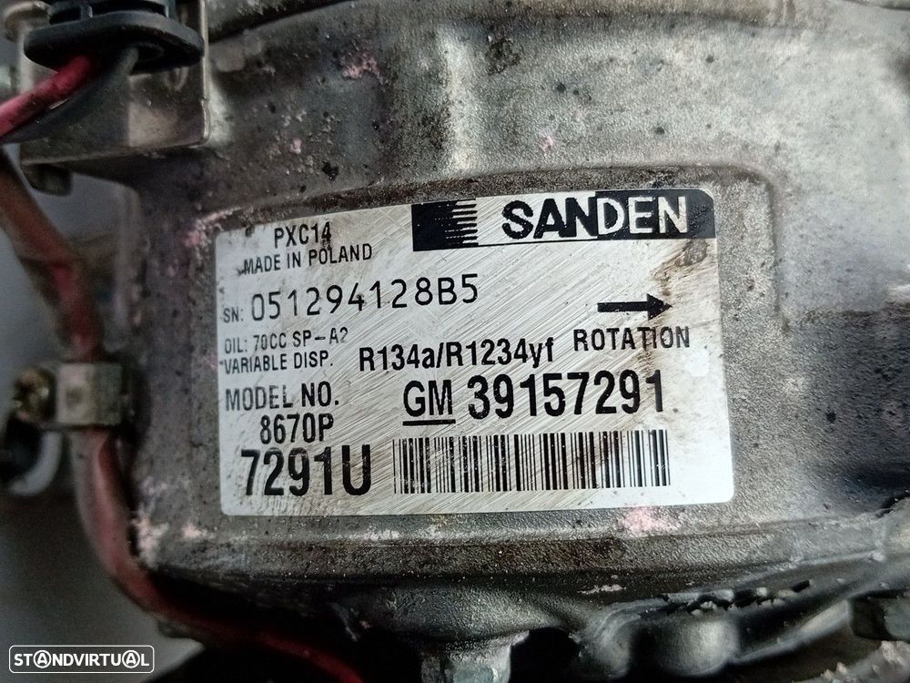 Compressor AC OPEL Insignia B Grand Sport (Z18) - 5