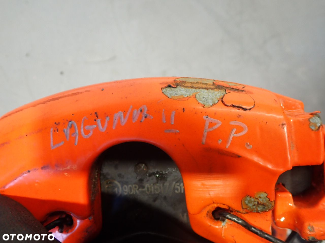 ZACISK HAMULCA PRAWY PRZÓD RENAULT LAGUNA II - 8
