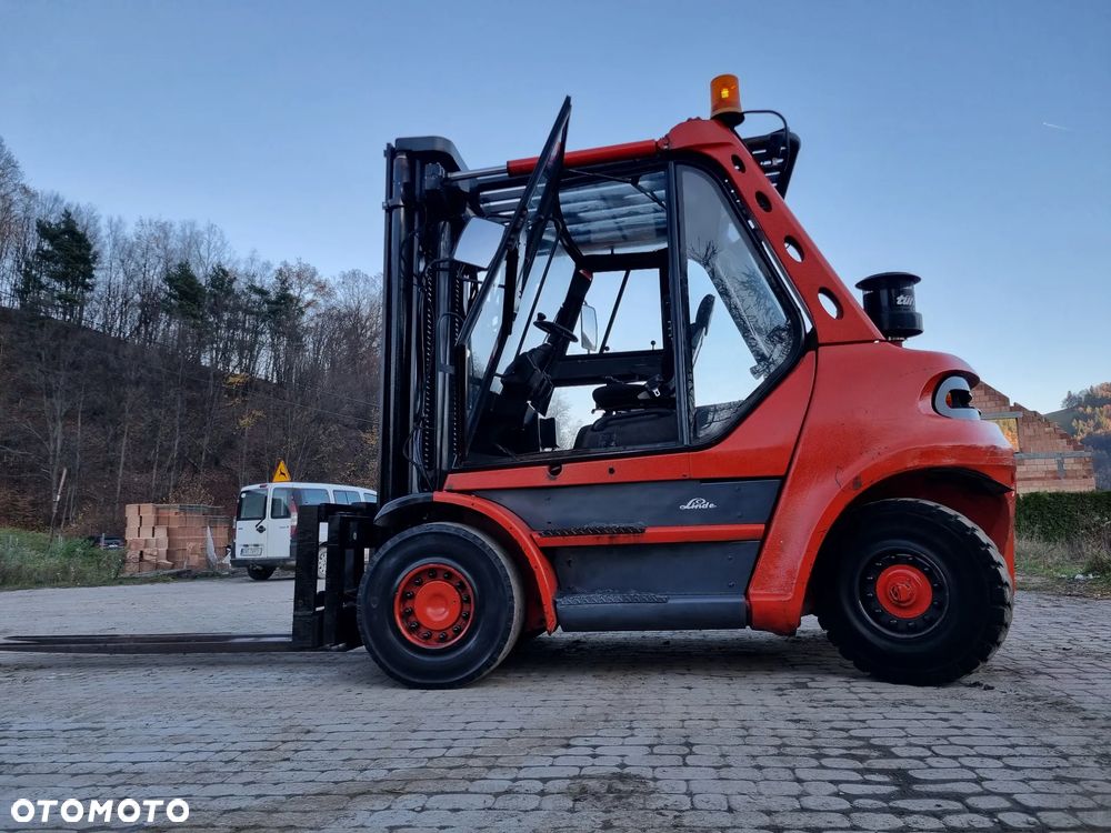 Linde H60D Wózek Widłowy 6 ton Udzwig. Silnik DEUTZ Turbo 6 cylindrów. 2x Posuw wideł Hydr. niski przebieg 6326h. Import Norwegia! Zero luzów i wycieków Jazda Hydrostatic. Stan Perfekcyjny! DIESEL - 11