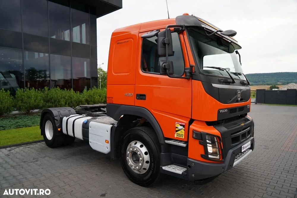 Volvo FMX 430 / SISTEM HIDRAULIC / CABINĂ JOSĂ / JANTE DIN ALIAJ / EURO 6 / IMPORTAT - 5