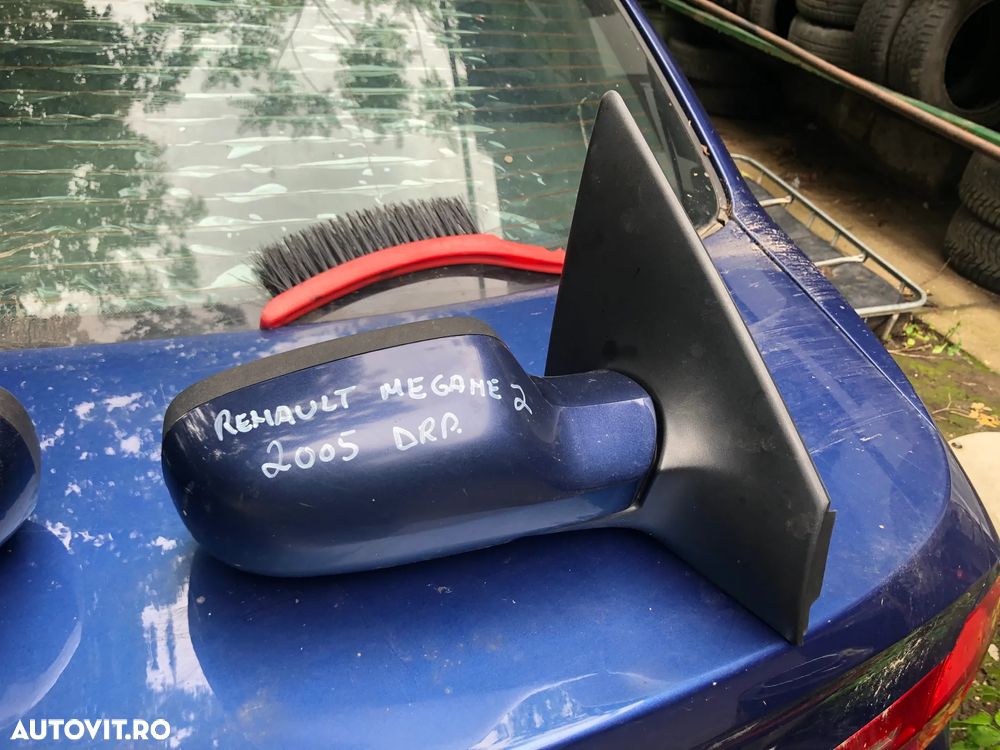 Oglinda stanga/Oglinda dreapta electrica albastru Renault Megane 2 2005 - 7