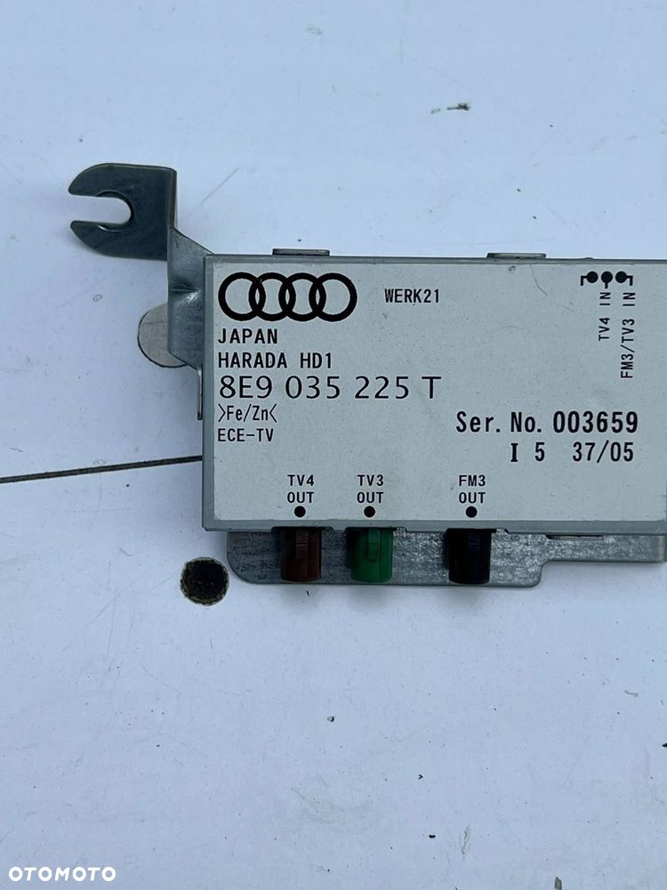 Wzmacniacz anteny Audi A4 S4 B7 8E 8H 2006 8E9 035 225 T - 1