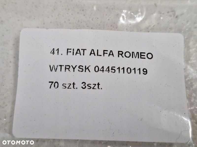 fiat stilo alfa romeo 156 1.9 jtd wtrysk 0445110119 - 7
