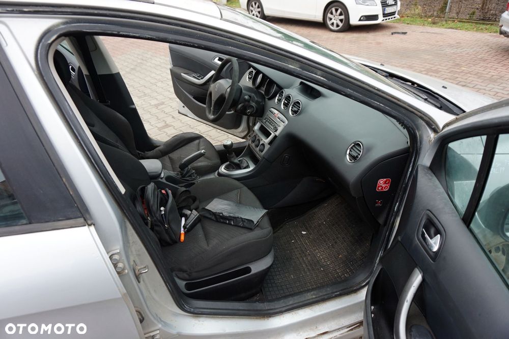 PEUGEOT 308 I T7 KOMBI 2008 EZRC 1.6 HDI DV6ATED4 90KM 20DM75 SREBRNY na części - 15