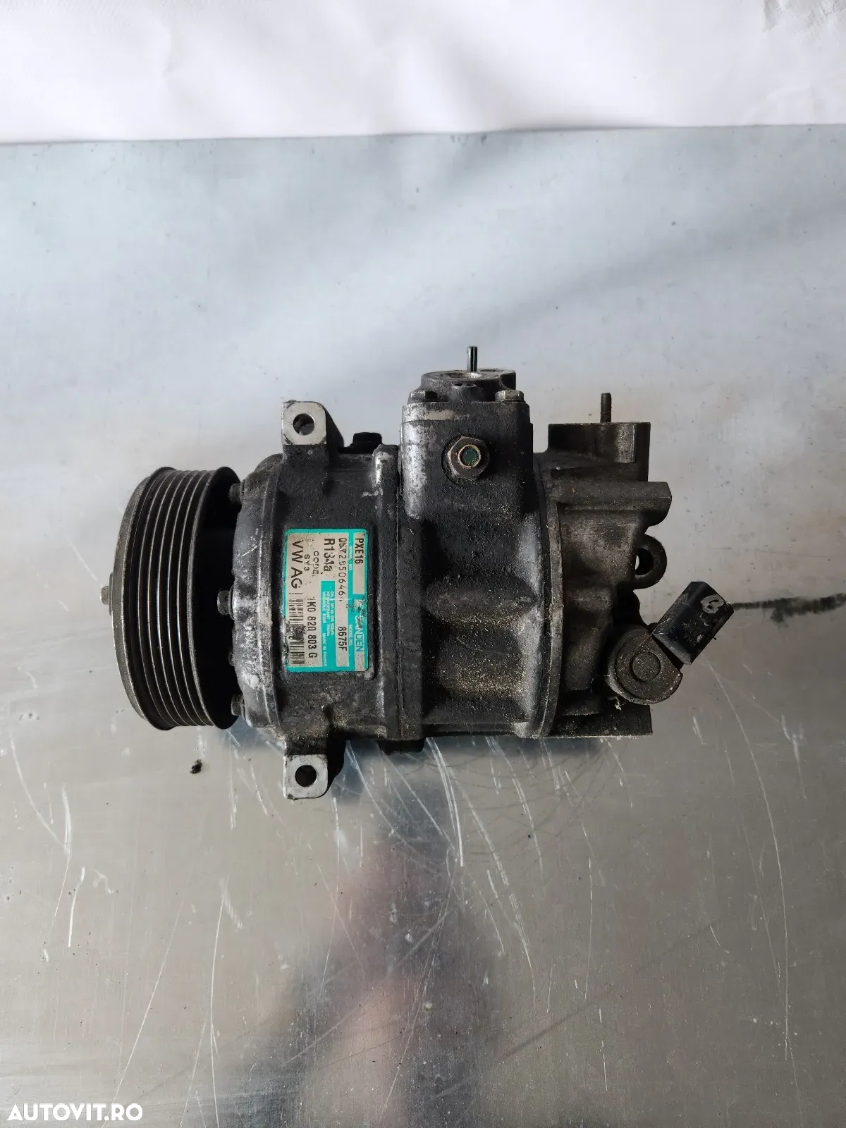 Compresor Clima Vw Passat B6 Golf Jetta Caddy Touran Seat Altea Leon Skoda Octavia 1.9 Tdi 2.0 Tdi - 4