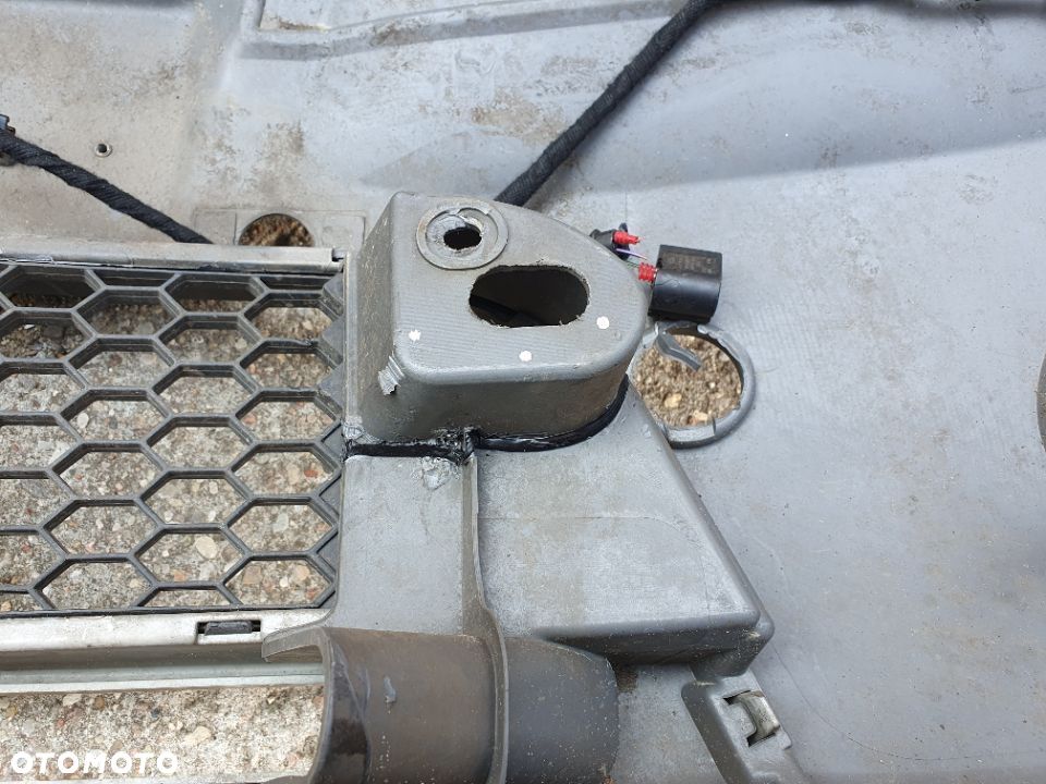 Skoda Octavia II 2 4x4 Scout 04- zderzak przedni kratka dokładka wiązka PDC 1Z - 6