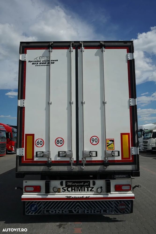 Schmitz Cargobull CAMION FRIGORIFER / TRANSPORT MAXIMA 1300 / AXĂ RIDICATĂ / COȘ PENTRU PALEȚI - 12